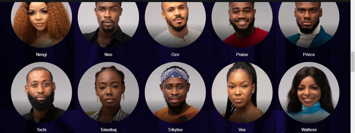 bbnaija 2020 house mates