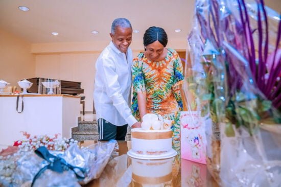 Yemi Osinbajo celebrates his wife, Dolapo, on her birthday