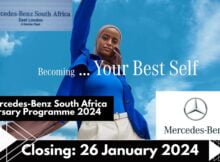 Mercedes-Benz South Africa Bursary Programme (MBSA) 2024